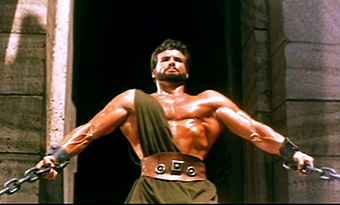 Als Filmidol 1958 in einem Herkulesfilm. Er löste mit seinen Filmen den ersten Bodybuilding-Boom in Deutschland aus !